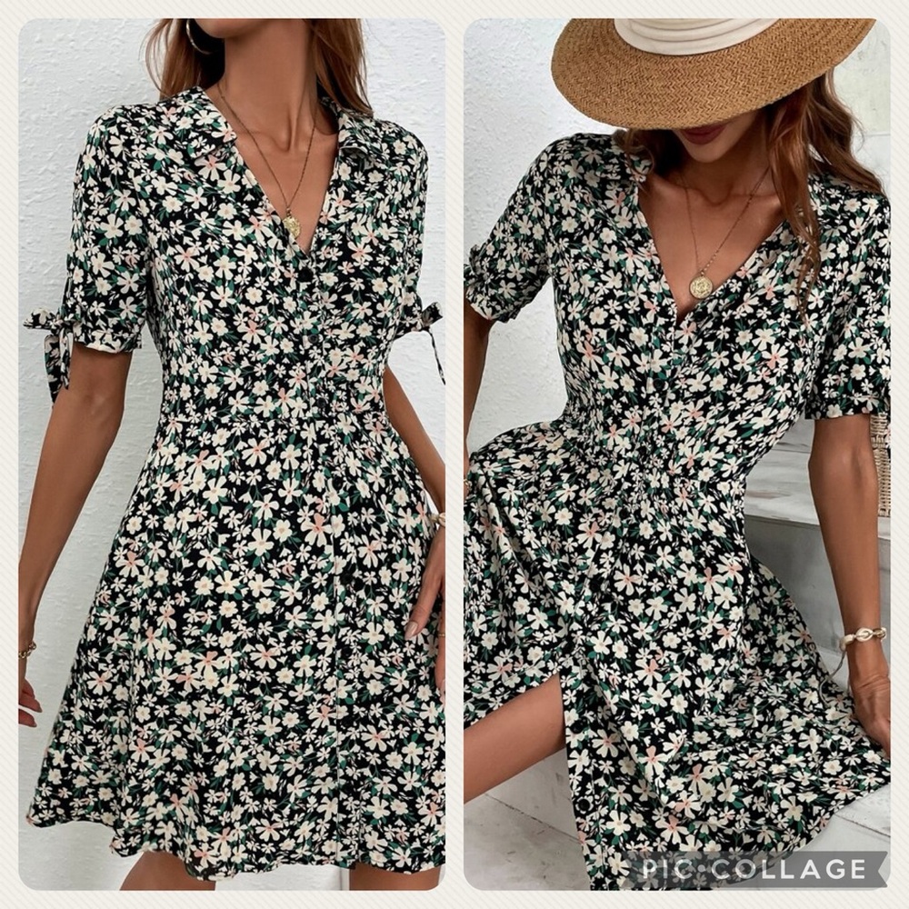 SHEIN floral dress!